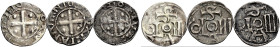 SOEST, ERZBISCHÖFLICH KÖLNISCHE MÜNZSTÄTTE. 
ANONYM, 11. Jh. Pfennig. Kreuz mit Kugeln in den Winkeln, in einem Winkel das Soester Zeichen, +ODDOXNIA...