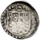 SPEYER, BISTUM. 
GEORG VON DER PFALZ, 1513-1529. Schüsselpfennig o. J. Quadrierter Schild Mainz-Speyer-Pfalz-Bayern, oben G, Perlkreis. 0,30 g. Ehren...