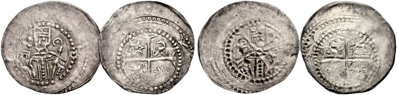 WORMS, BISCHÖFLICHE MÜNZSTÄTTE. 
KONRAD I. VON STEINACH, 1150-1171. Dünnpfennig...