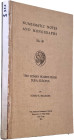 ANTIKE NUMISMATIK. 
BELLINGER, A. R. Two Roman Coin Hoards from Dura-Europos. NNM, ANS, New York 1931. IV+66 S., 17 Tf. Broschiert. Octavo. Rücken ge...