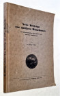 ANTIKE NUMISMATIK. 
LEDERER, P. Neue Beiträge zur antiken Münzkunde aus Schweizerischen öffentlichen und privaten Sammlungen. Bern 1943. 103 S., 8 Tf...