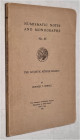 ANTIKE NUMISMATIK. 
NEWELL, E. T. The Küchük Köhne Hoard. ANS, NNM No. 46, New York 1931. 4 Bl., Geheftet. 8°. Bleistiftanmerkung am hinteren Umschla...
