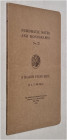 ANTIKE NUMISMATIK. 
SELTMAN, C. T. A Hoard from Side. ANS, NNM No. 22. New York 1924. IV+20 S., 3 Tf. Geheftet. 8°. Einige Bleistiftanmerkungen im hi...
