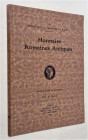 AUKTIONSKATALOGE UND VERKAUFSLISTEN. 
NAVILLE ET CIE, Genf, (seit 1926 mit Ars Classica). Nr. 11 vom 18. 6. 1925. Coll. H. C. Levis. Monnaies romaine...