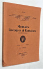 AUKTIONSKATALOGE UND VERKAUFSLISTEN. 
NAVILLE ET CIE, Genf, (seit 1926 mit Ars Classica). Nr. 13 vom 27. 6. 1928. Coll. R. Allatini, E. G. S. Churchi...