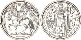 Czechoslovakia 10 Dukat 1929 
X# M6, N# 186124; Silver 29.47 g., 40 mm.; 1000th Anniversary of Christianity in Bohemia; Mintage 3259 pcs.; AUNC-