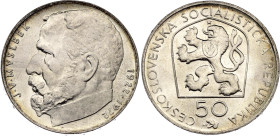 Czechoslovakia 50 Korun 1972
KM# 77, N# 20192; Silver; 50 Years - Death of Josef Vaclav Myslbek; Mintage 45000 pcs.; UNC with full mint luster