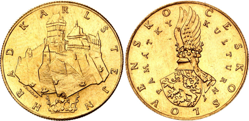 Czechoslovakia Gold Medal "Karlštejn Castle" 1974 (ND)
M&CH CSSR-MED11; Gold 3....