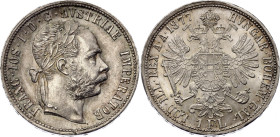 Austria 1 Florin 1877
KM# 2222, N# 4726; Silver; Franz Joseph I; UNC with full mint luster