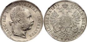 Austria 1 Florin 1879 NGC MS64
KM# 2222, N# 4726; Silver; Franz Joseph I; With mint luster