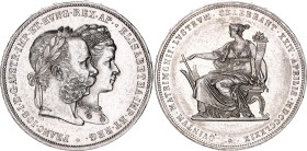 Austria 2 Gulden 1879
X# M5, N# 33587; Silver; Franz Joseph I; Silver Wedding Jubilee; AUNC with mint luster