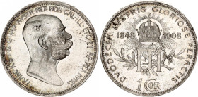Austria 1 Corona 1908
KM# 2808, N# 7095; Silver; Franz Joseph I; 60th Anniversary of the Reign of Franz Joseph I; Vienna Mint; UNC