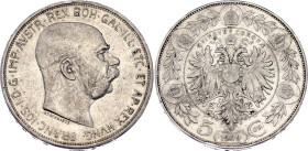 Austria 5 Corona 1909
KM# 2813, N# 12315; Silver 24.00 g.; Franz Joseph I (1848-1916); XF