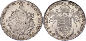 Hungary 1 Taler 1789 A
KM# 400.1, N# 41618; Silver 28.00g.; Joseph II; AUNC with mint luster and golden patina