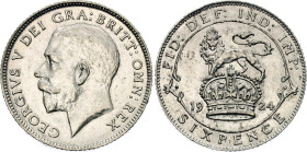 Great Britain 6 Pence 1924
KM# 815a.2, N# 21938; Silver; George V; AUNC