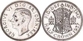 Great Britain 1/2 Crown 1937
KM# 856, N# 7181; Silver; George VI; AUNC with mint luster