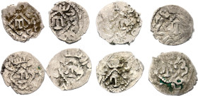 Italian States Caffa (Genovese) 8 x 1 Asper 1421 - 1435 (ND)
Lunardi# C40-46; Silver; Joint issue Genoa and Hajji Girey I (1420-1466) in genovese col...