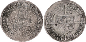 Luxembourg 1 Gros 1419 - 1425 (ND)
L# 192-1, Weiller# 182, BV# 190, 191, Boudeau# 1882, N# 80775; Silver ; John II the Pitiless (1418-1425); with old...
