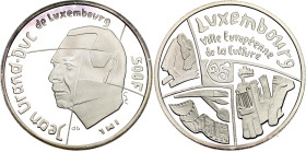 Luxembourg 500 Francs 1995 (ND)
KM# 71, N# 44468; Silver, Proof; Jean; Luxembourg - European City of Culture; Mintage 7913 pcs.
