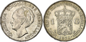 Netherlands 1 Gulden 1930
KM# 161.1, N# 6070; Silver; Wilhelmina; AUNC with mint luster