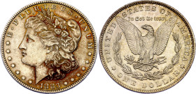United States 1 Dollar 1883
KM# 110, N# 1492; Silver; "Morgan Dollar"; Philadelphia Mint; UNC Luster with nice toning