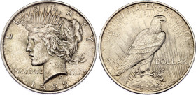 United States 1 Dollar 1923
KM# 150, N# 5580; Silver; "Peace Dollar"; Philadelphia Mint; UNC with mint luster