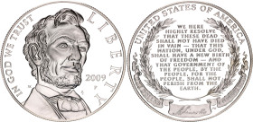 United States 1 Dollar 2009 P
KM# 454, N# 32997; Silver., Proof; 200th anniversary of the birth of the 16th President of the United States - Abraham ...