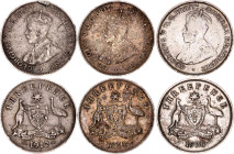 Australia 3 x 3 Pence 1912 - 1928
KM# 24, N# 4203; Silver; George V; VF/UNC