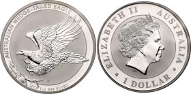 Australia 1 Dollar 2014 P PCGS MS70
KM# 2165, N# 61865; Silver; Elizabeth II; Australian Wedge-Tailed Eagle; Perth Mint; Mintage 50000