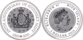 Niue 1 Dollar 2013 Suzunsky Mint
KM# 1260; Silver (.999) 1 Oz., Proof; Suzunsky Mint; Mintage 1000 - Rare official coin! Price in Krause = 100 USD
