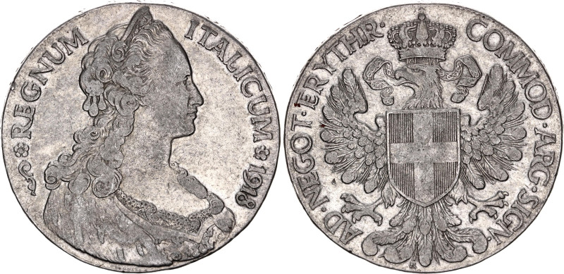 Eritrea 1 Tallero 1918 R
KM# 5, G# 1, N# 19516; Silver; Vittorio Emanuele III; ...