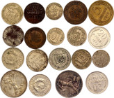 Russia Lot of 19 Coins 1909 - 1939
With Silver; VF/AUNC