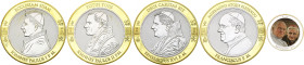 Vatican Set of 5 Commemorative Medals 2013 "Pontifices maximi ex pax laetitia"
In original packing with certificates