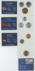 World Lot of 4 Coin Sets 1986 - 2009
Various countries, dates & denominations; UNC
