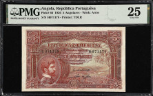 ANGOLA. Provincia de Angola. 5 Angolares, 1926. P-66. PMG Very Fine 25.
From the Prosperity Collection.

Estimate: $200.00- $400.00