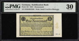 GERMANY. Lot of (2). Stabilization Bank. 1 & 2 Rentenmark, 1923-37. P-161 & 174b. PMG Very Fine 30 & Superb Gem Unc 67 EPQ.

Estimate: $150.00- $200...