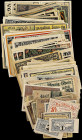 GERMANY. Lot of (140). Mixed Banks. Mixed Denominations, Mixed Dates. P-Unlisted. Fine to About Uncirculated.
Damage/issues are found on some of the ...
