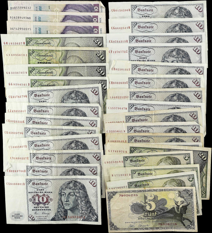 GERMANY, FEDERAL REPUBLIC. Lot of (32). Bank Deutscher Lander & Deutsche Bundesb...