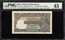 INDIA. Government of India. 5 Rupees, ND (1928-35). P-15b. PMG Choice Extremely Fine 45.
PMG comments "Staple Holes at Issue".

Estimate: $150.00- ...
