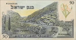 ISRAEL. Lot of (2). Bank of Israel. 10 & 50 Pounds, 1955. P-27a & 28a. Very Fine.

Estimate: $100.00- $150.00