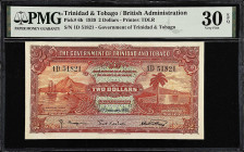 TRINIDAD & TOBAGO. Government of Trinidad & Tobago. 2 Dollars, 1939. P-6b. PMG Very Fine 30 EPQ.
From the Prosperity Collection.

Estimate: $200.00...
