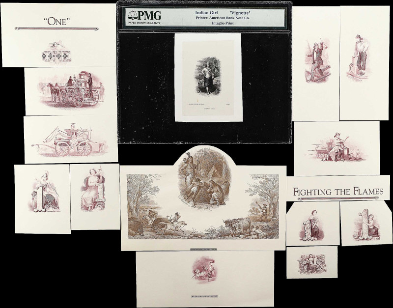 UNITED STATES. Lot of (14) Vignettes. Mixed Conditions.
SOLD AS IS/NO RETURNS. ...