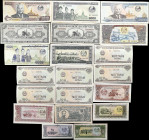 VIETNAM. Lot of (20). Mixed Banks. Mixed Denominations, Mixed Dates. P-Various. Fine to Choice Uncirculated.
Damage/issues are found on some of the n...