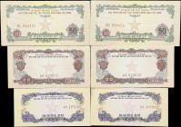 VIETNAM, SOUTH. Lot of (6). Uy Ban Trung U'ong. 10, 20, & 50 XU, ND (1963). P-R1 to R3. Extremely Fine to About Uncirculated.
Damage/issues are found...