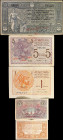 YUGOSLAVIA. Lot of (5). Mixed Banks. Mixed Denominations, 1919-20. P-12, 14, 16, 17 & Unlisted. Fine to Very Fine.
Damage/Issues are noticed. SOLD AS...