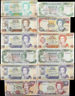 MIXED LOTS. Belize & Bermuda. Lot of (19). Bermuda Monetary Authority & Central Bank of Belize. 1, 2, 5, 20, 25, & 50 Dollars, Mixed Dates. P-Various....
