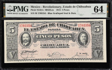 MIXED LOTS. Brazil & Mexico. Lot of (3). Mixed Banks. Various Denominations, 1915-25. P-Various. PMG Very Fine 20 & Choice Uncirculated 64.

Estimat...