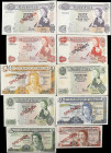 MIXED LOTS. Gibraltar & Mauritius. Lot of (25). Bank of Mauritius & Government of Gibraltar. Mixed Denominations, Mixed Dates. P-Various. Fine to Unci...