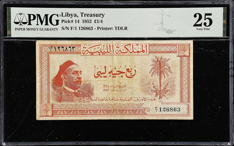 MIXED LOTS. Libya & Pakistan. Lot of (3). Mixed Banks. Various Denominations, 19...