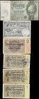 MIXED LOTS. Lot of (7). Mixed Banks. Mixed Denomination, Mixed Dates. P-Various. Fine to Uncirculated.
Included in this lot is mostly circulated Germ...